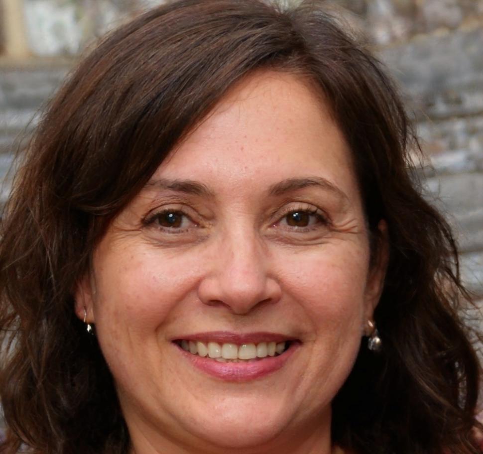 Retrato de Núria Figueras, instructora de comunicación y narrativa empresarial